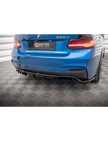 Diffuseur central Arrière (avec une barre verticale) BMW 2 M-Pack F22 - Maxton