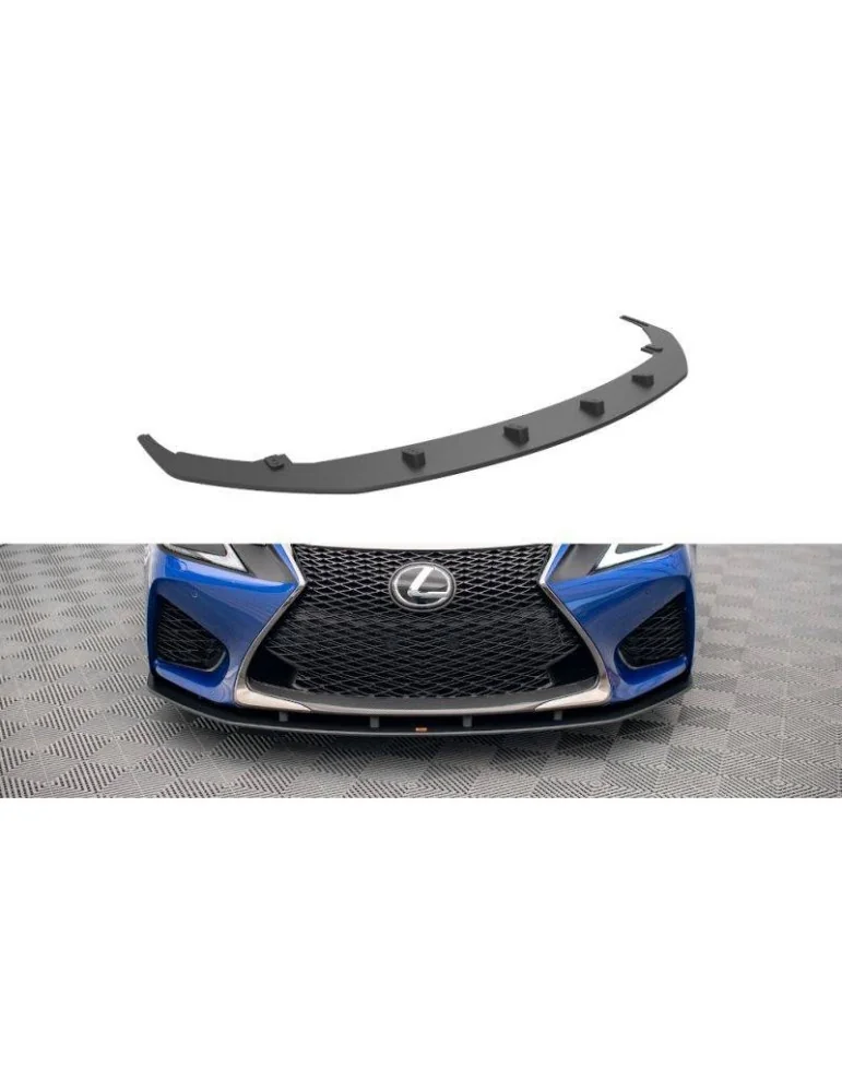 Gamme Street Pro Lame de Pare-chocs Avant LEXUS GS F Mk4 Facelift - Maxton