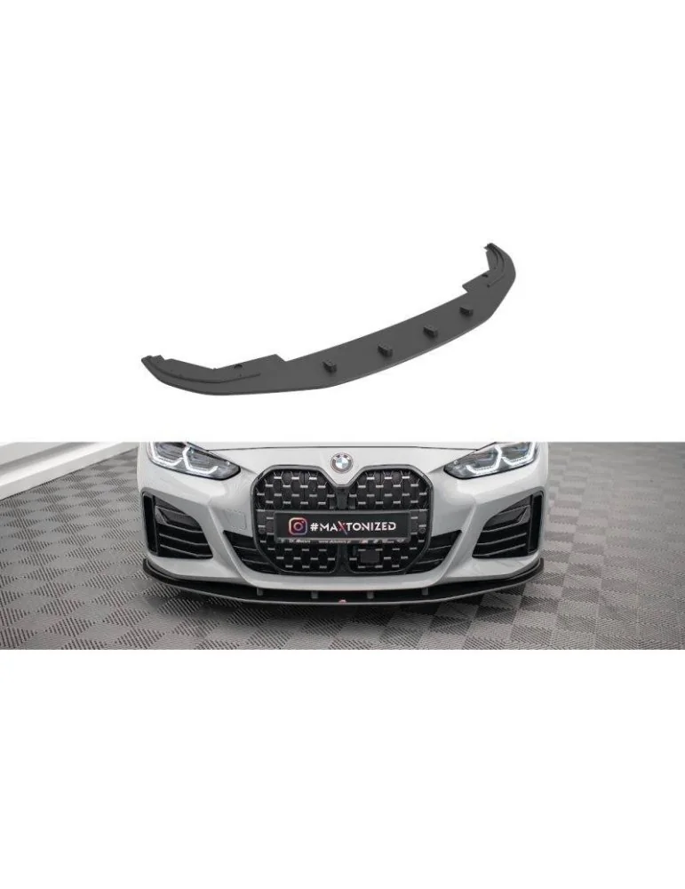 Gamme Street Pro Lame de Pare-chocs Avant BMW 4 Gran Coupe M-Pack G26 - Maxton