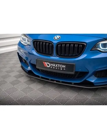 Gamme Street Pro Lame de Pare-chocs Avant BMW 2 M-Pack F22 - Maxton