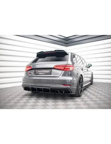 Gamme Street Pro Central Diffuseur Arrière AUDI S3 Sportback 8V Facelift - Maxton
