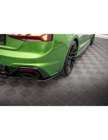 Gamme Street Pro Lame de Pare-chocs Arrière AUDI RS5 F5 Facelift - Maxton
