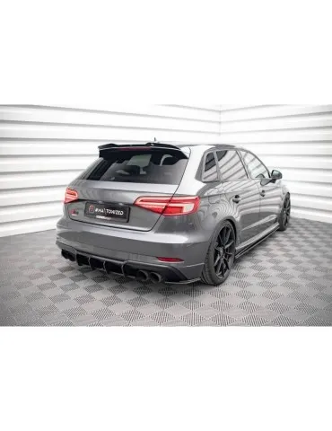 Gamme Street Pro Lame de Pare-chocs Arrière AUDI S3 Sportback 8V Facelift - Maxton