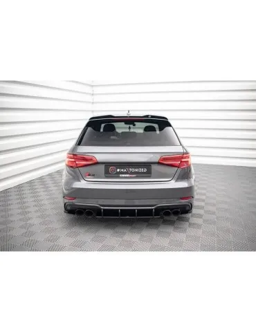 Gamme Street Pro Lame de Pare-chocs Arrière AUDI S3 Sportback 8V Facelift - Maxton