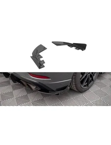 Gamme Street Pro Lame de Pare-chocs Arrière + Volets latéraux AUDI S3 Sportback 8V Facelift - Maxton