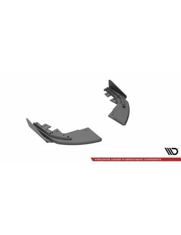 Gamme Street Pro Lame de Pare-chocs Arrière + Volets latéraux AUDI S3 Sportback 8V Facelift - Maxton