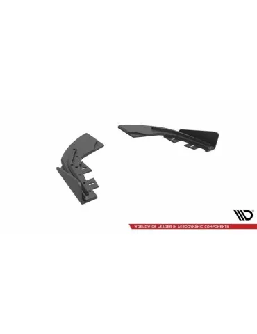 Gamme Street Pro Lame de Pare-chocs Arrière + Volets latéraux AUDI S3 Sportback 8V Facelift - Maxton