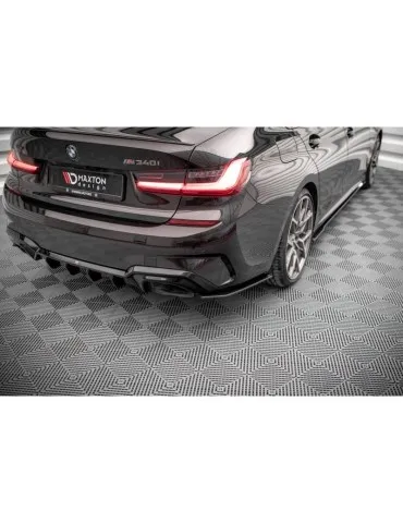Gamme Street Pro Lame de Pare-chocs Arrière V.2 BMW M340i / M-Pack G20 / G21 - Maxton