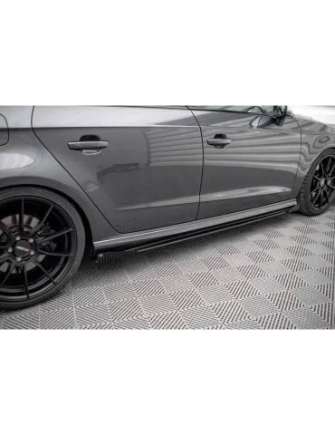 Gamme Street Pro Extension / Rajout de Bas de caisse + Volets latéraux AUDI S3 / A3 S-LINE Sportback 8V Facelift - Maxton