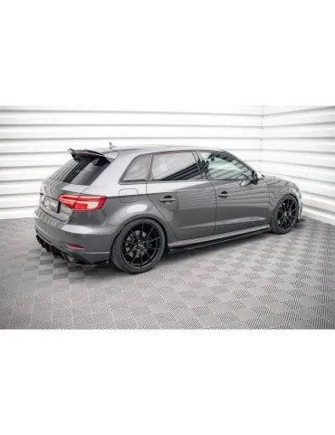 Gamme Street Pro Extension / Rajout de Bas de caisse + Volets latéraux AUDI S3 / A3 S-LINE Sportback 8V Facelift - Maxton