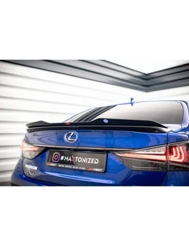 Extension Becquet / Aileron LEXUS GS F Mk4 Facelift - Maxton