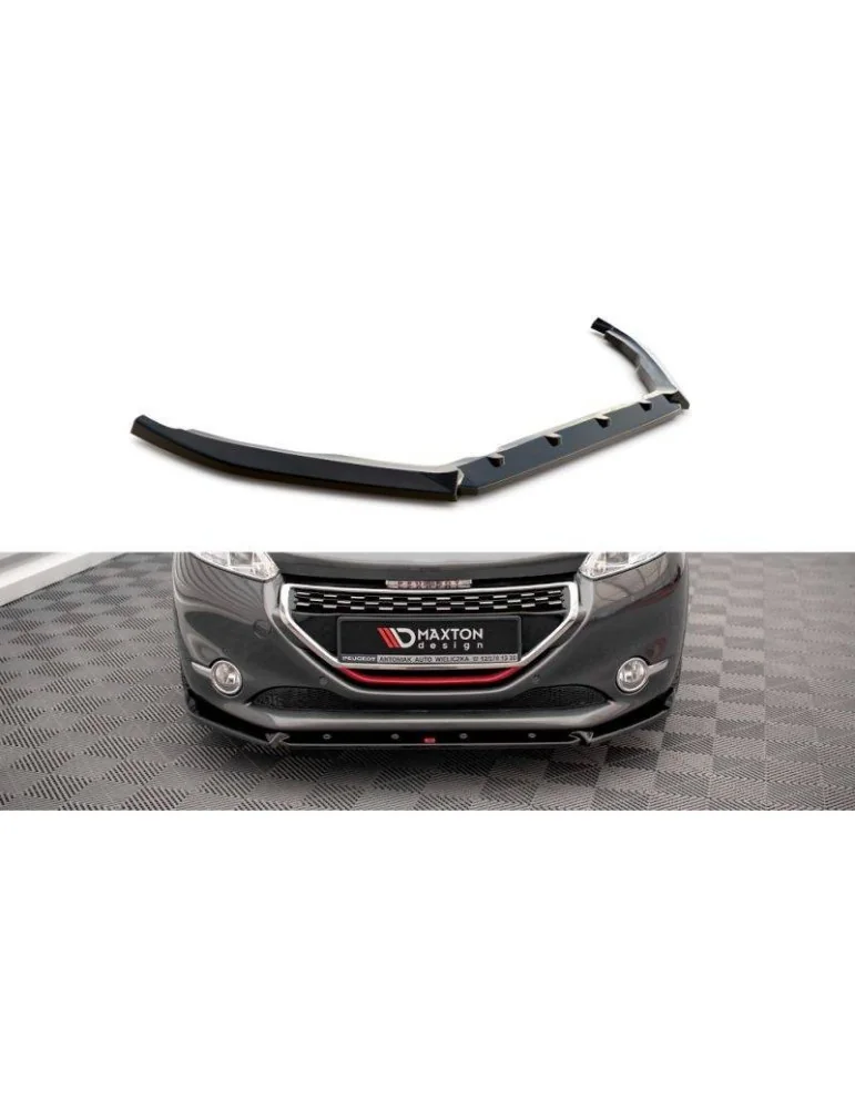 Lame de Pare-chocs Avant V.2 PEUGEOT 208 GTi MK1 - Maxton