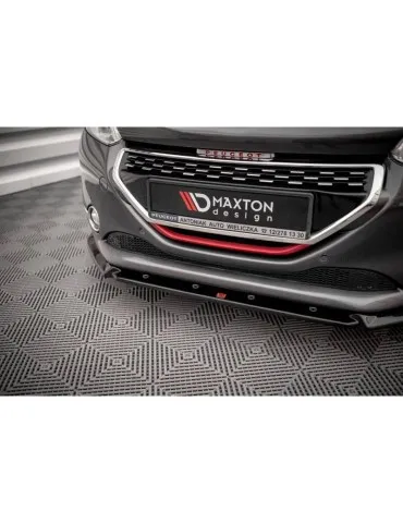 Lame de Pare-chocs Avant V.2 PEUGEOT 208 GTi MK1 - Maxton