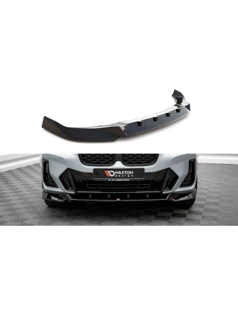 Lame de Pare-chocs Avant V.2 BMW X4 M-Pack G02 Facelift - Maxton