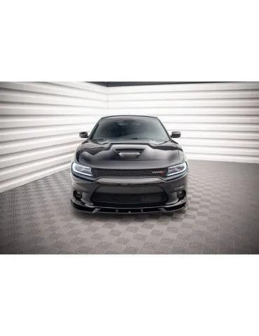 Lame de Pare-chocs Avant V.2 Dodge Charger SRT Mk7 Facelift - Maxton