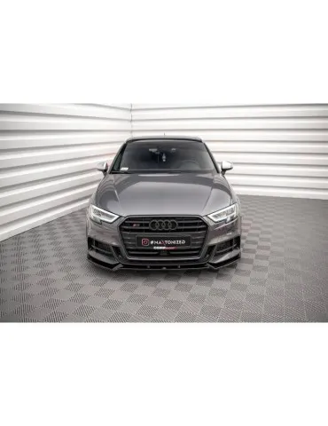 Lame de Pare-chocs Avant V.1 AUDI S3 / A3 S-LINE Sportback 8V Facelift - Maxton