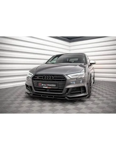 Lame de Pare-chocs Avant V.1 AUDI S3 / A3 S-LINE Sportback 8V Facelift - Maxton