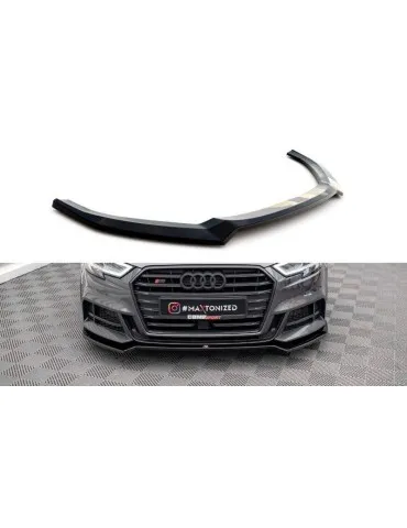 Lame de Pare-chocs Avant V.2 AUDI S3 / A3 S-LINE Sportback 8V Facelift - Maxton