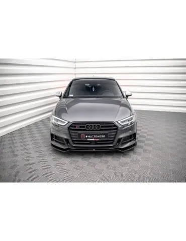 Lame de Pare-chocs Avant V.2 AUDI S3 / A3 S-LINE Sportback 8V Facelift - Maxton