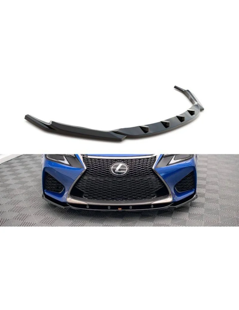 Lame de Pare-chocs Avant V.2 LEXUS GS F Mk4 Facelift - Maxton