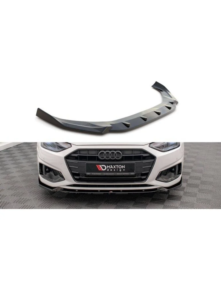 Lame de Pare-chocs Avant V.1 AUDI A4 B9 Facelift - Maxton