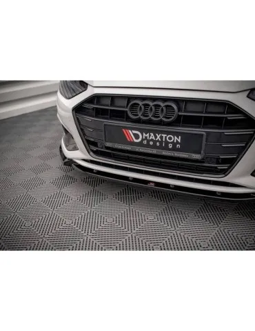 Lame de Pare-chocs Avant V.1 AUDI A4 B9 Facelift - Maxton