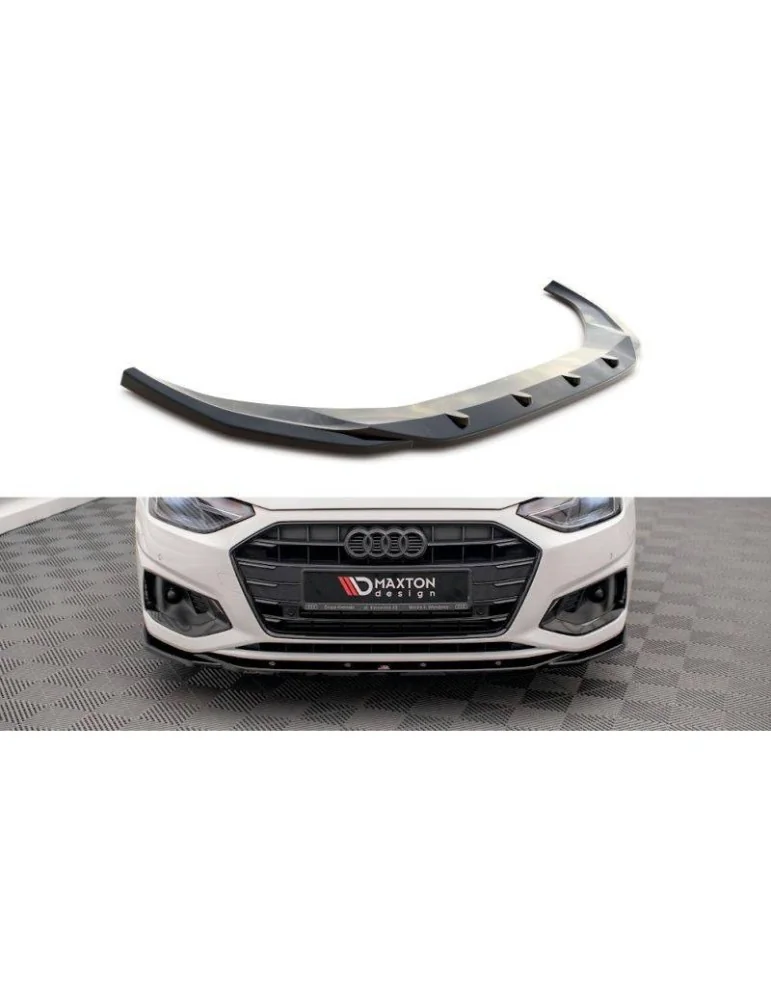 Lame de Pare-chocs Avant V.2 AUDI A4 B9 Facelift - Maxton