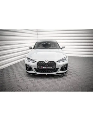 Lame de Pare-chocs Avant V.1 BMW 4 / i4 Gran Coupe M-Pack G26 - Maxton
