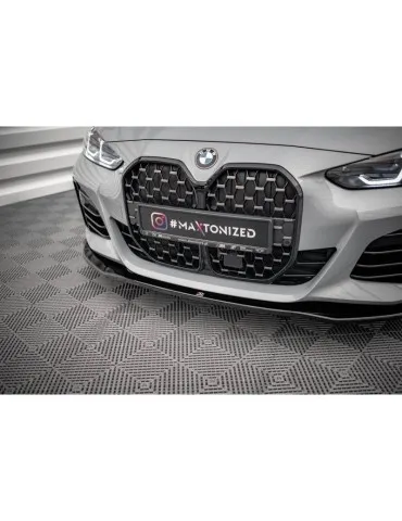 Lame de Pare-chocs Avant V.1 BMW 4 / i4 Gran Coupe M-Pack G26 - Maxton