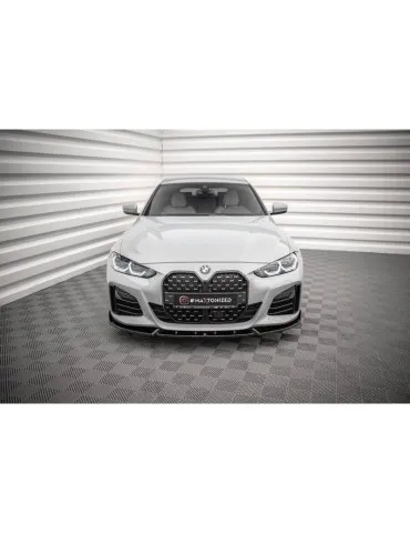 Lame de Pare-chocs Avant V.2 BMW 4 / i4 Gran Coupe M-Pack G26 - Maxton
