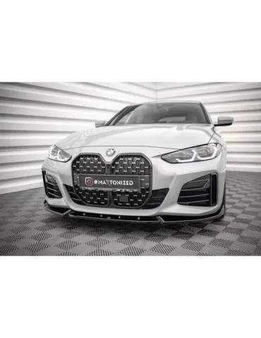 Lame de Pare-chocs Avant V.2 BMW 4 / i4 Gran Coupe M-Pack G26 - Maxton