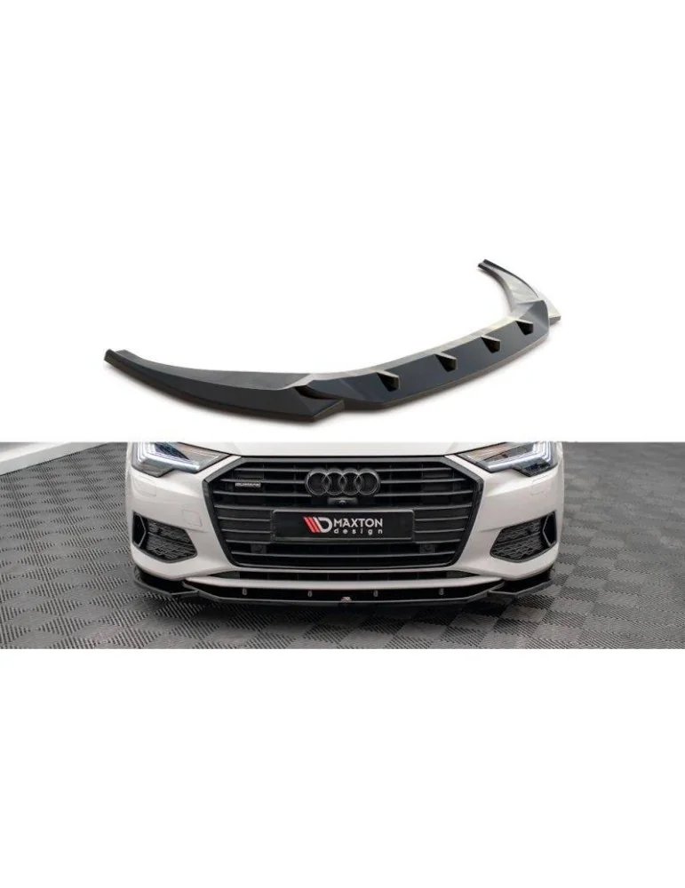 Lame de Pare-chocs Avant V.1 AUDI A6 C8 - Maxton