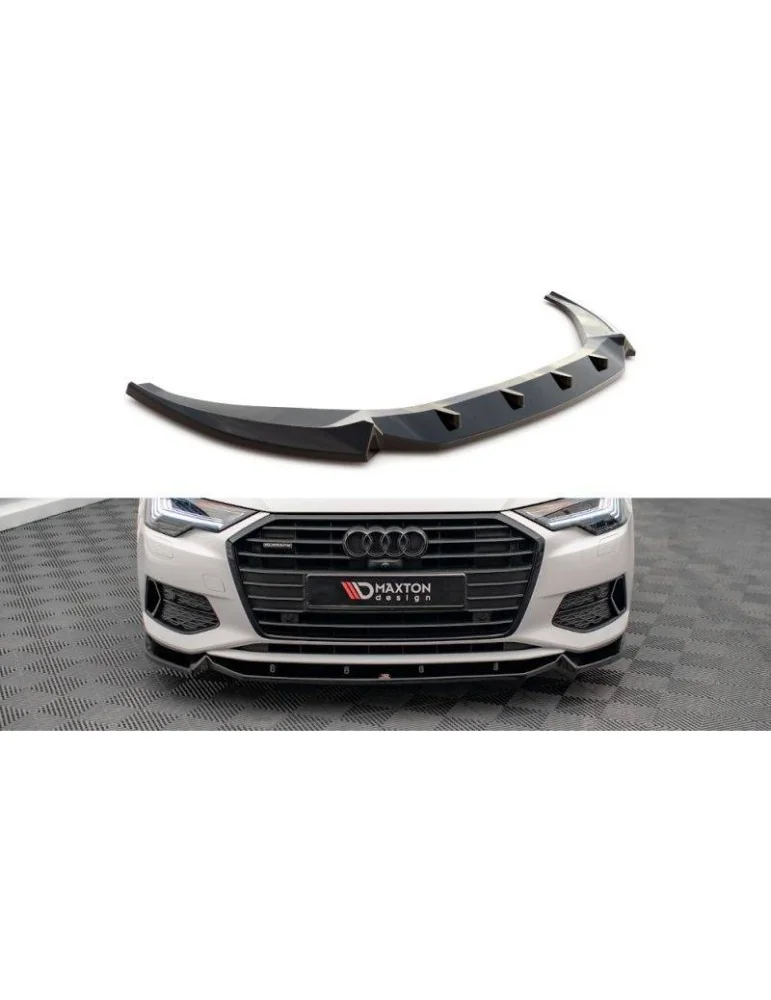Lame de Pare-chocs Avant V.2 AUDI A6 C8 - Maxton