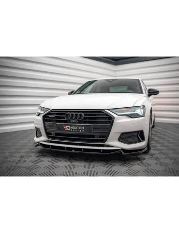 Lame de Pare-chocs Avant V.2 AUDI A6 C8 - Maxton