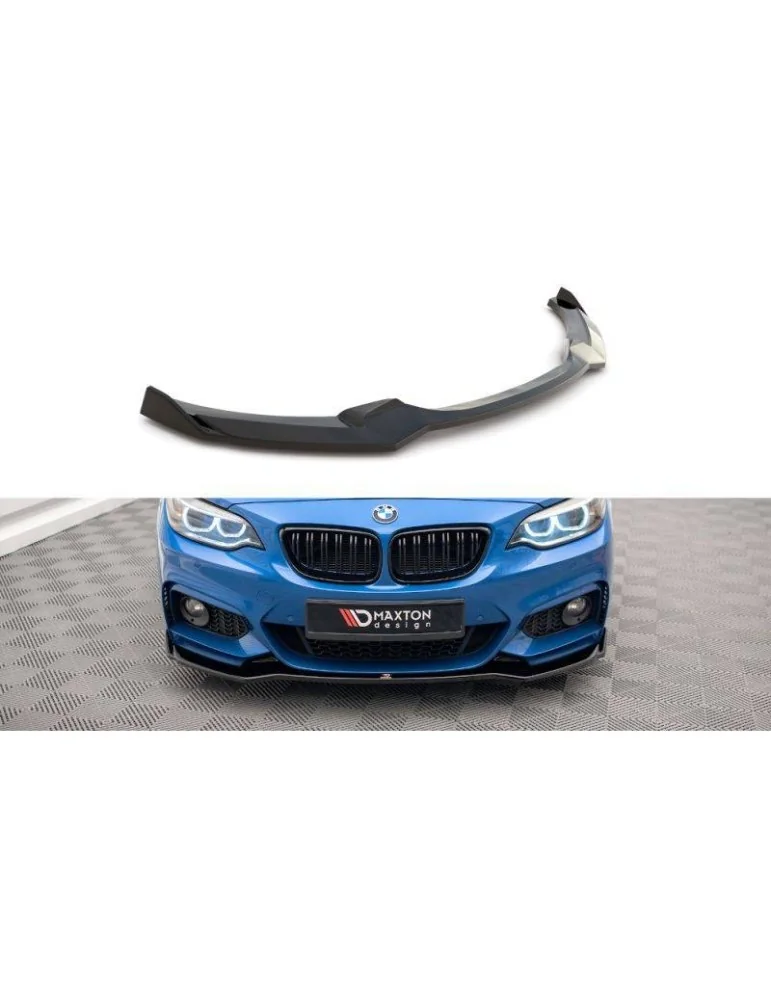 Lame de Pare-chocs Avant V.1 BMW 2 M-Pack F22 - Maxton