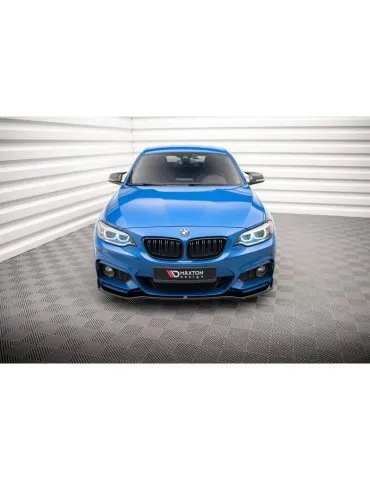 Lame de Pare-chocs Avant V.1 BMW 2 M-Pack F22 - Maxton