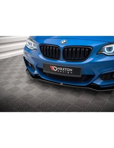 Lame de Pare-chocs Avant V.1 BMW 2 M-Pack F22 - Maxton