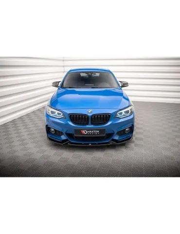 Lame de Pare-chocs Avant V.2 BMW 2 M-Pack F22 - Maxton