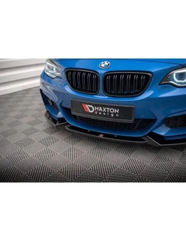 Lame de Pare-chocs Avant V.2 BMW 2 M-Pack F22 - Maxton