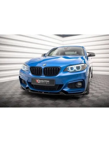 Lame de Pare-chocs Avant V.2 BMW 2 M-Pack F22 - Maxton