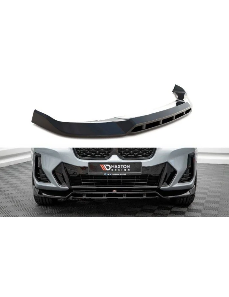 Lame de Pare-chocs Avant V.1 BMW X4 M-Pack G02 Facelift - Maxton