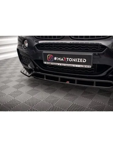 Lame de Pare-chocs Avant V.2 BMW X6 M-Pack F16 - Maxton