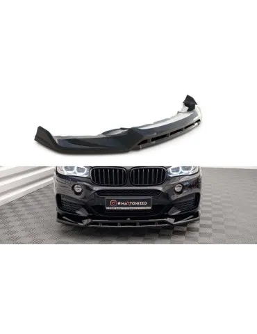 Lame de Pare-chocs Avant V.3 BMW X6 M-Pack F16 - Maxton