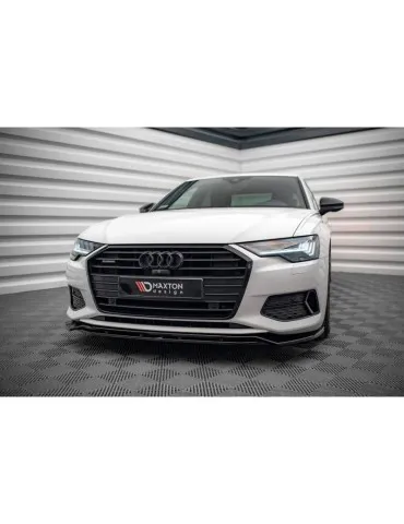 Lame de Pare-chocs Avant V.3 AUDI A6 C8 - Maxton
