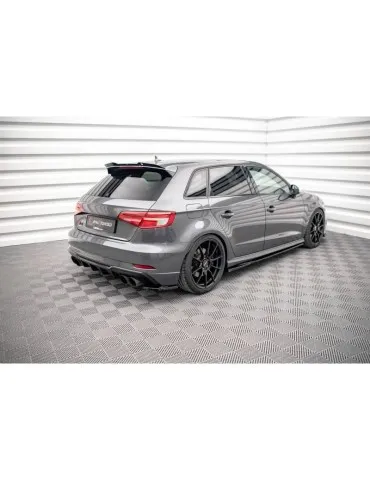 Lame de pare-chocs Latérales Arrière AUDI S3 Sportback 8V Facelift - Maxton