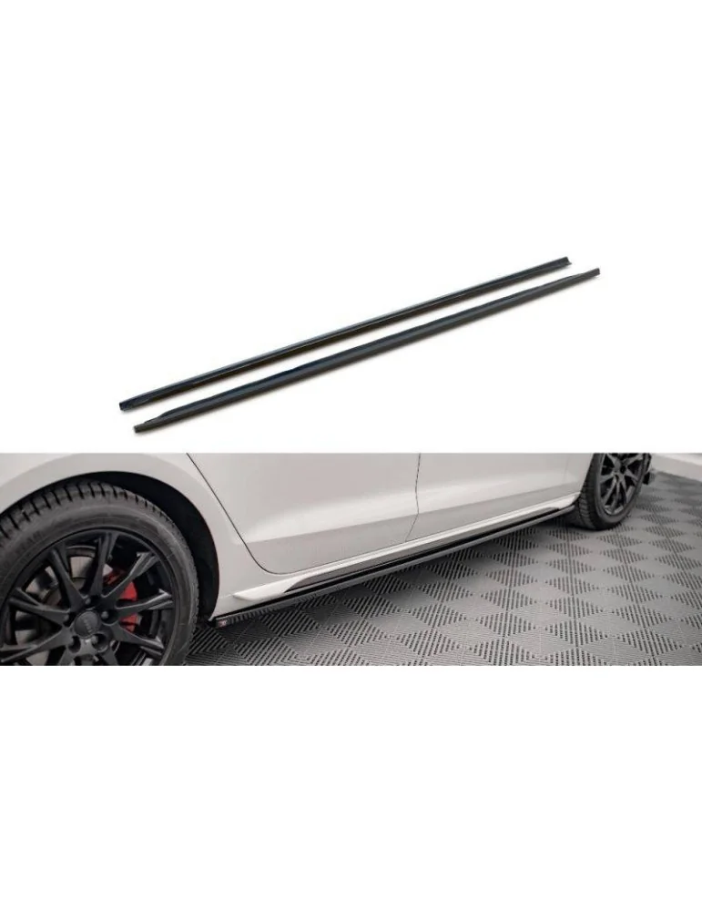 Extension / Rajout de Bas de caisse AUDI A4 B9 Facelift - Maxton
