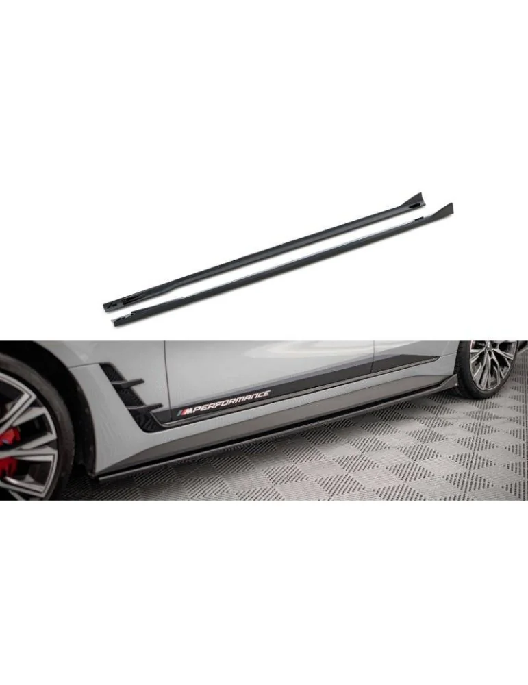 Extension / Rajout de Bas de caisse V.2 BMW 4 Gran Coupe M-Pack G26 - Maxton