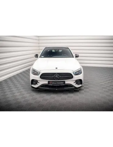 Lame de Pare-chocs Avant V.1 MERCEDES-BENZ E AMG-Line W213 Facelift - Maxton