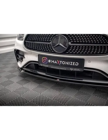 Lame de Pare-chocs Avant V.1 MERCEDES-BENZ E AMG-Line W213 Facelift - Maxton