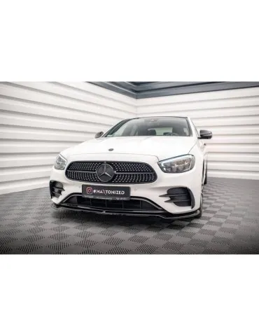 Lame de Pare-chocs Avant V.1 MERCEDES-BENZ E AMG-Line W213 Facelift - Maxton